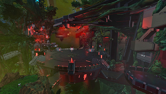 Halo Flood Guardian Map